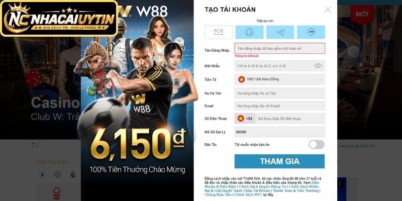 Cách thức đăng ký tài khoản mới cho tân thủ
